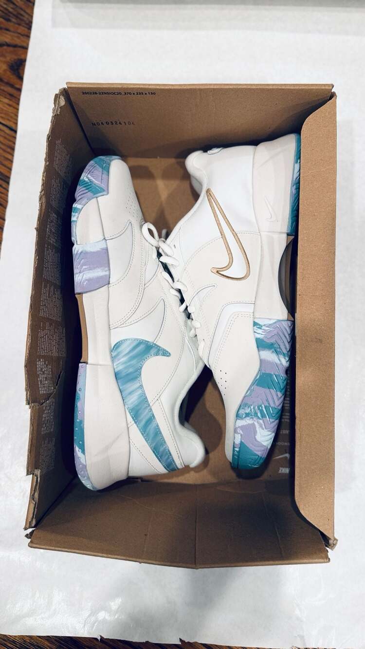 Nike Court Lite 4 PRM Ltr Summit White Hemp Size 13